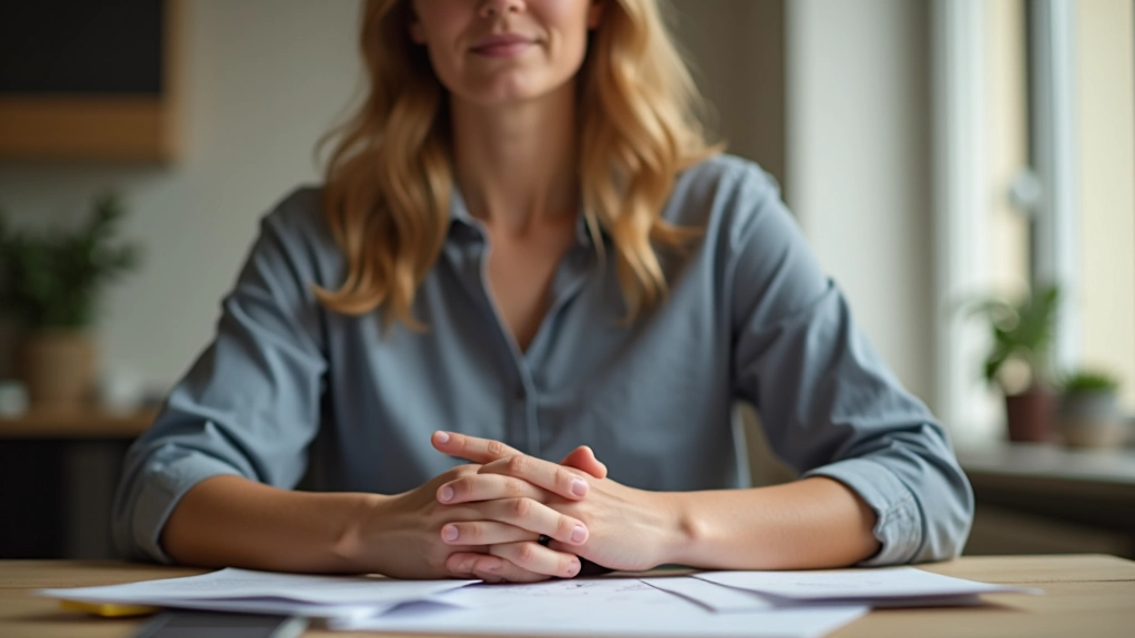 Personne réfléchissant devant des enveloppes de budget avec des billets, considérant comment gérer les dépenses imprévues